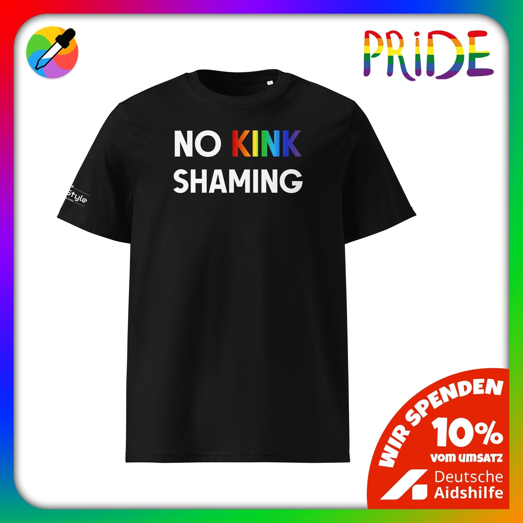 PupStyle | No Kink Shaming / Pride | T-Shirt - PupStyle