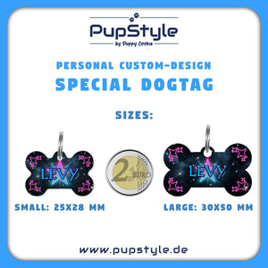 PupStyle | Personal Custom - Design | Special DogTag (small/large) - PupStyle