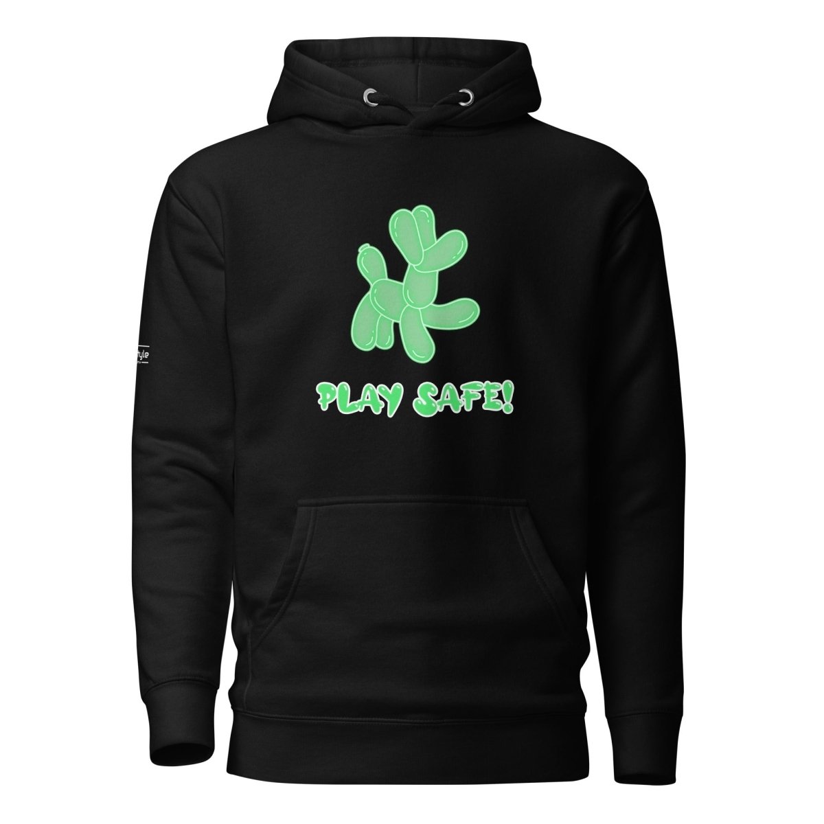 PupStyle | Play Safe! / Individual Color | Hoodie Green PupStyle