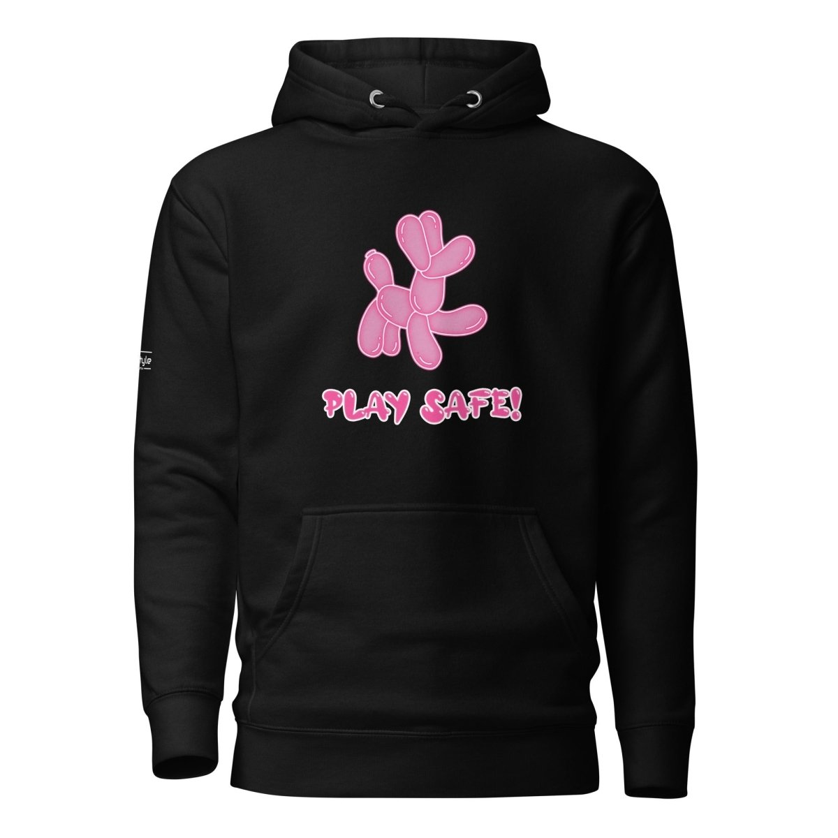 PupStyle | Play Safe! / Individual Color | Hoodie Pink PupStyle