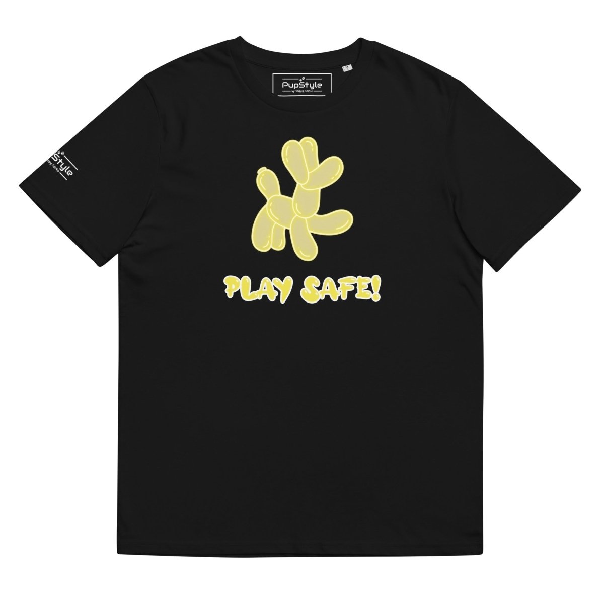 PupStyle | Play Safe! / Individual Color | T-Shirt Yellow PupStyle