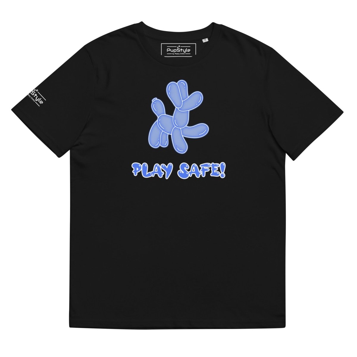 PupStyle | Play Safe! / Individual Color | T-Shirt Dark Blue PupStyle