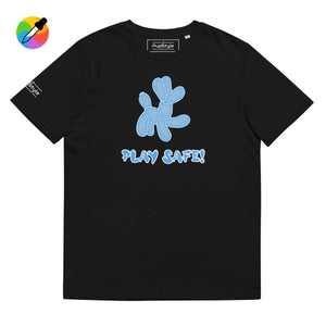 PupStyle | Play Safe! / Individual Color | T-Shirt Blue PupStyle