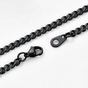 PupStyle | Premium Panzerkette (silber / schwarz) PupStyle