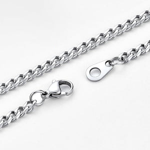 PupStyle | Premium Panzerkette (silber / schwarz) PupStyle