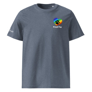 PupStyle | Proud Pup 2.0 / Pride | T-Shirt Dark Heather Blue PupStyle