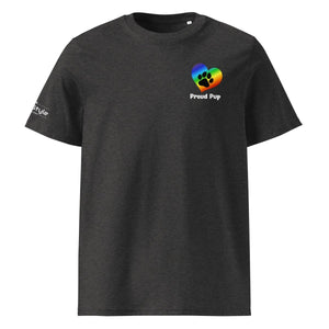 PupStyle | Proud Pup 2.0 / Pride | T-Shirt Dark Heather Grey PupStyle
