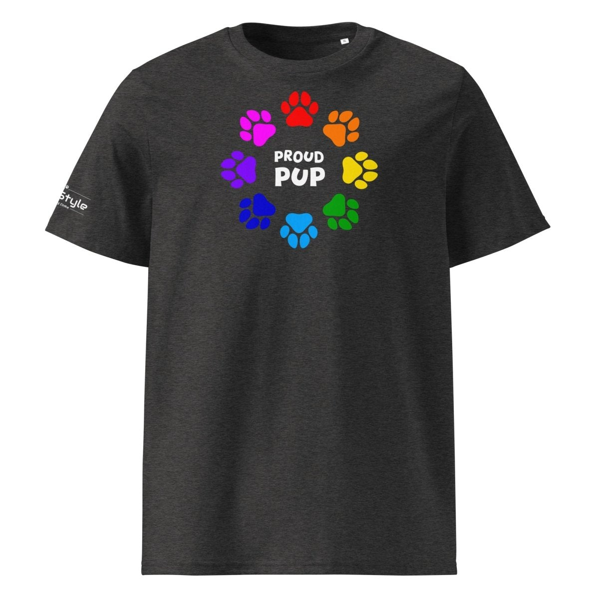 PupStyle | Proud Pup / Pride | T-Shirt Dark Heather Grey PupStyle