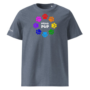 PupStyle | Proud Pup / Pride | T-Shirt Dark Heather Blue PupStyle