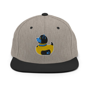 PupStyle + SchwuZ | Puppy Duck / Blue | Snapback Cap - PupStyle