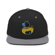 PupStyle + SchwuZ | Puppy Duck / Blue | Snapback Cap Black Silver PupStyle + SchwuZ