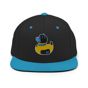 PupStyle + SchwuZ | Puppy Duck / Blue | Snapback Cap - PupStyle