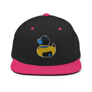 PupStyle + SchwuZ | Puppy Duck / Blue | Snapback Cap Black Neon Pink PupStyle + SchwuZ