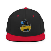 PupStyle + SchwuZ | Puppy Duck / Blue | Snapback Cap Black Red PupStyle + SchwuZ