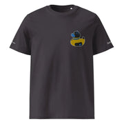 PupStyle + SchwuZ | Puppy Duck / Blue | T-Shirt bestickt Anthracite PupStyle