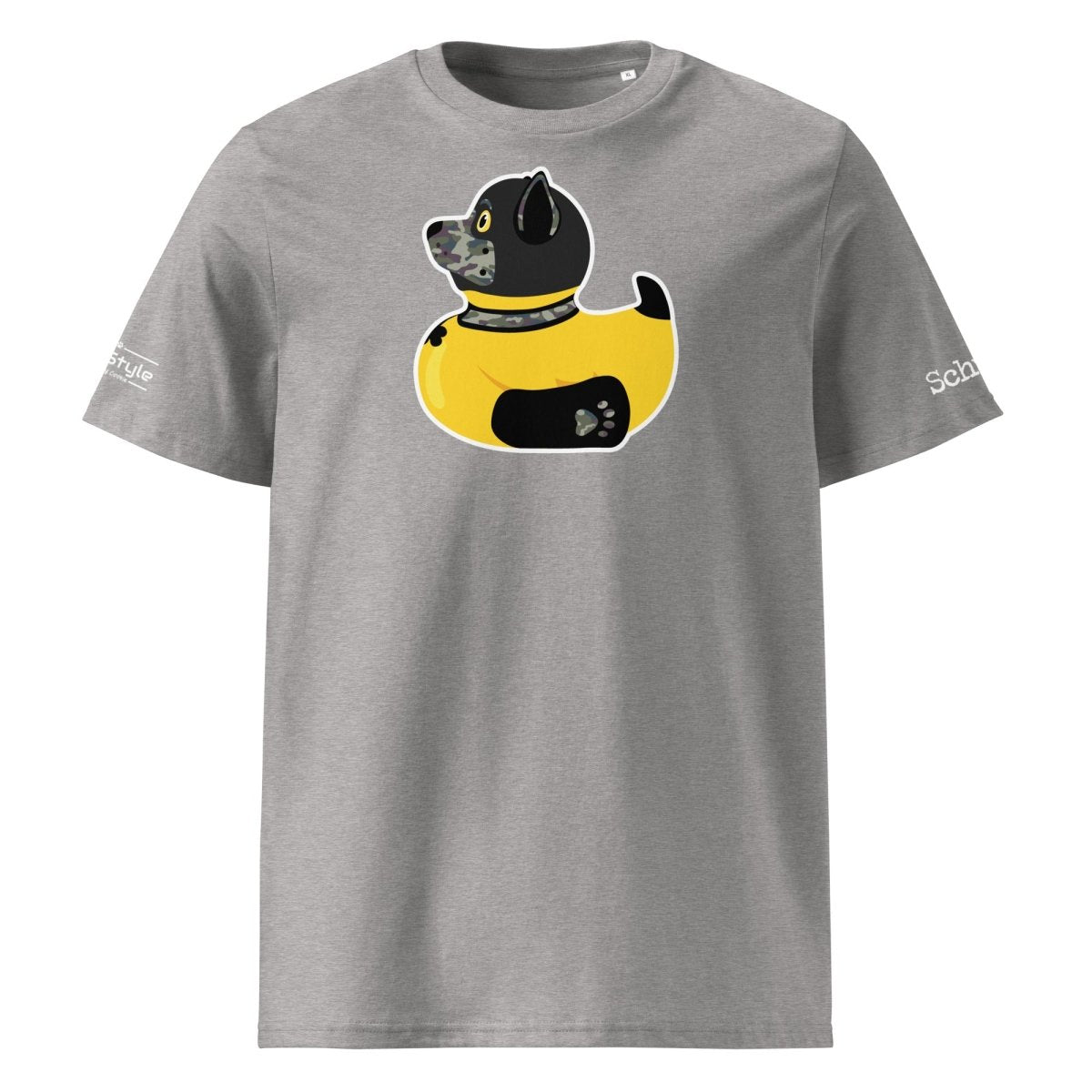 PupStyle + SchwuZ | Puppy Duck / Camouflage | T-Shirt Heather Grey PupStyle