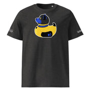 PupStyle + SchwuZ | Puppy Duck / Dark Blue | T-Shirt Dark Heather Grey PupStyle