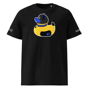 PupStyle + SchwuZ | Puppy Duck / Dark Blue | T-Shirt Black PupStyle