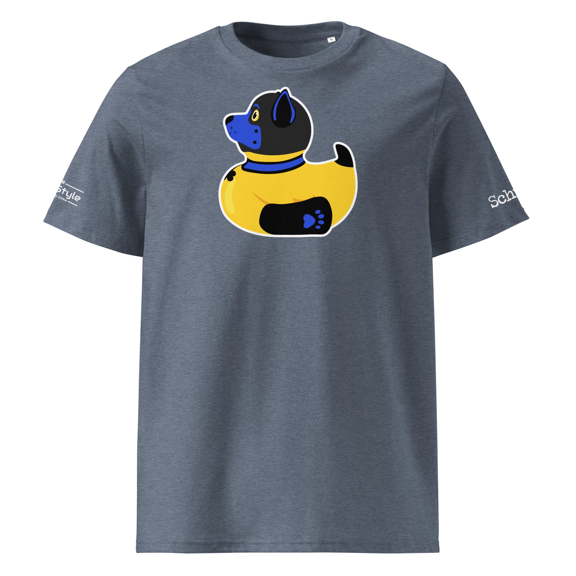 PupStyle + SchwuZ | Puppy Duck / Dark Blue | T-Shirt - PupStyle