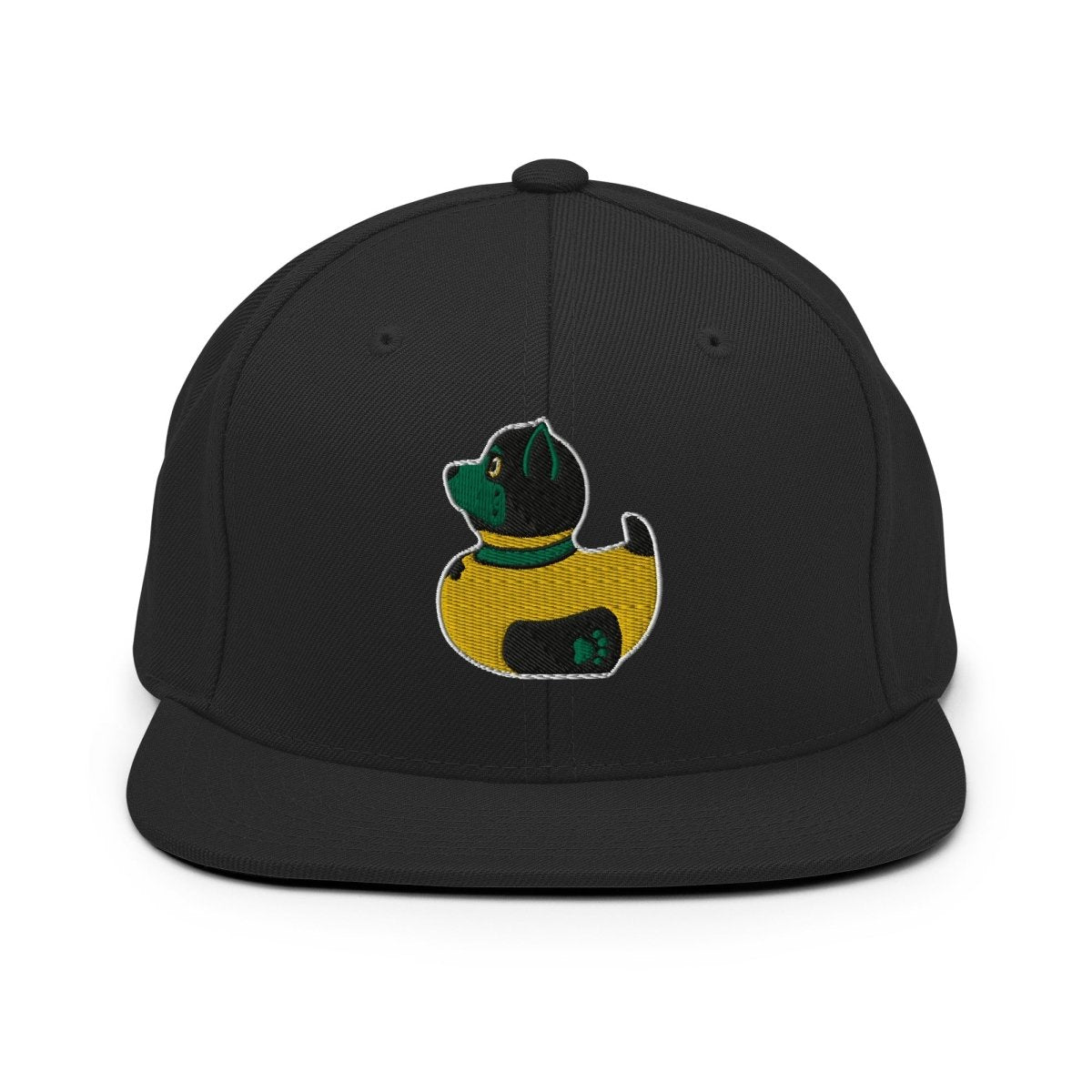 PupStyle + SchwuZ | Puppy Duck / Dark Green | Snapback Cap Black PupStyle
