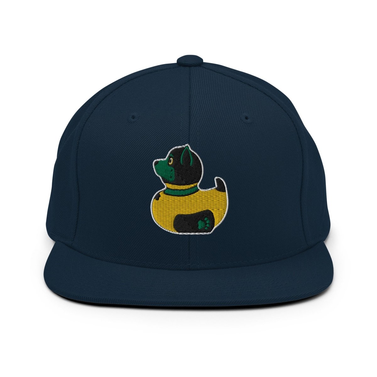 PupStyle + SchwuZ | Puppy Duck / Dark Green | Snapback Cap Dark Navy PupStyle