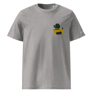 PupStyle + SchwuZ | Puppy Duck / Dark Green | T-Shirt bestickt - PupStyle