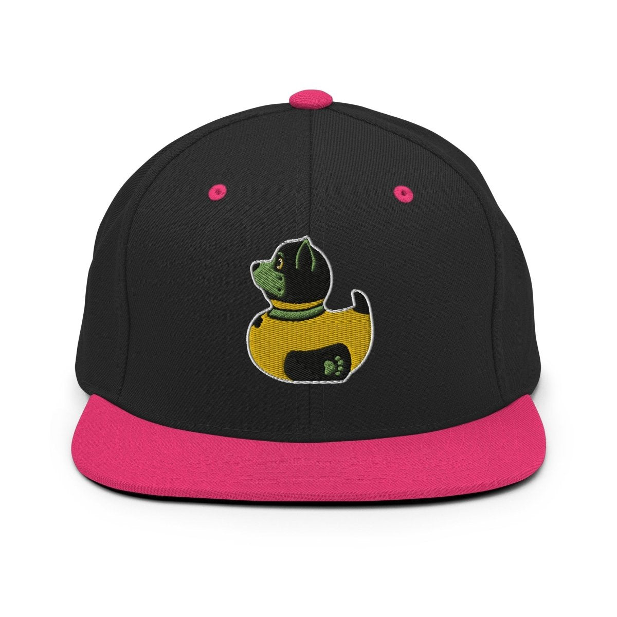 PupStyle + SchwuZ | Puppy Duck / Green | Snapback Cap Black Neon Pink PupStyle + SchwuZ