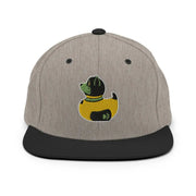 PupStyle + SchwuZ | Puppy Duck / Green | Snapback Cap Heather Black PupStyle + SchwuZ