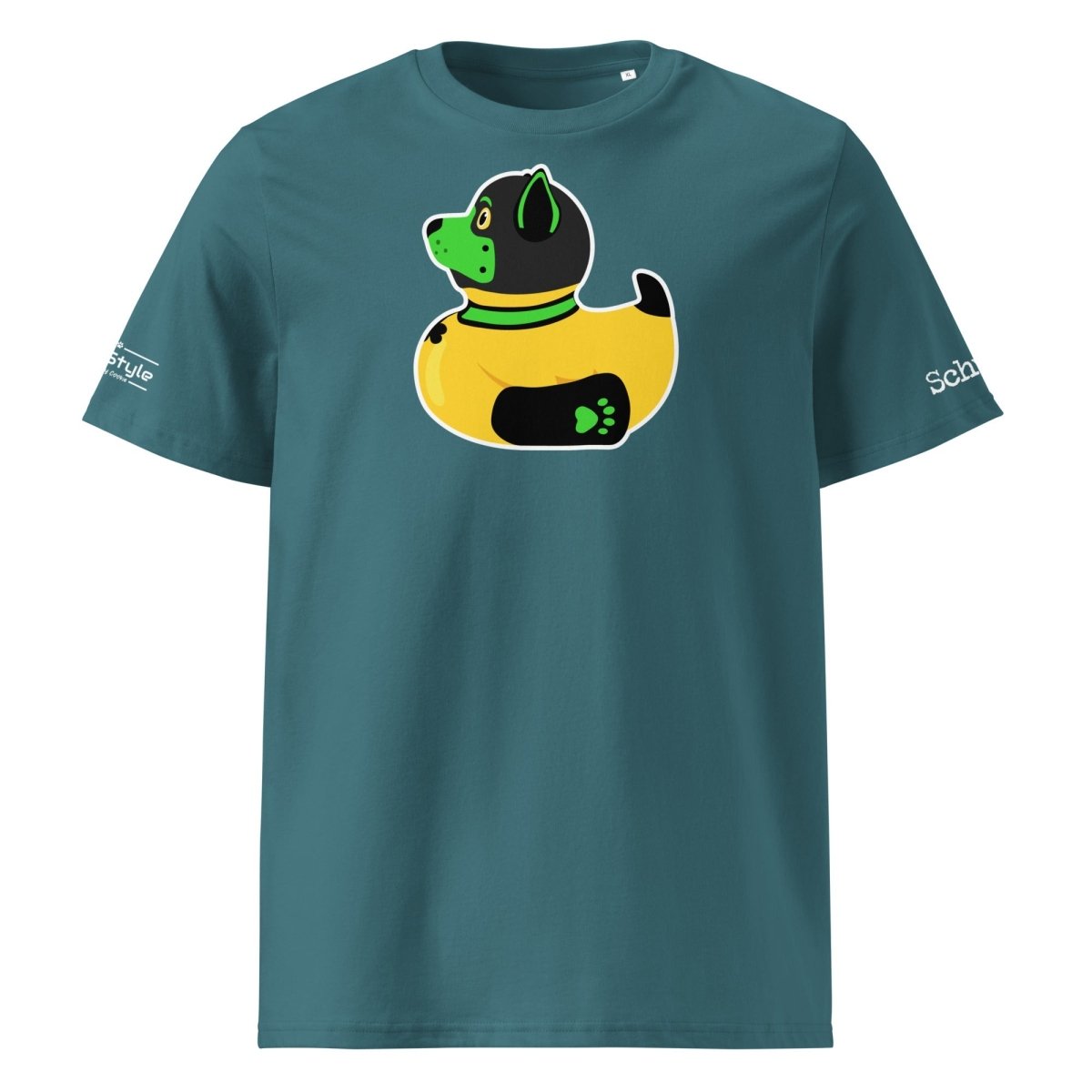 PupStyle + SchwuZ | Puppy Duck / Green | T-Shirt Stargazer PupStyle