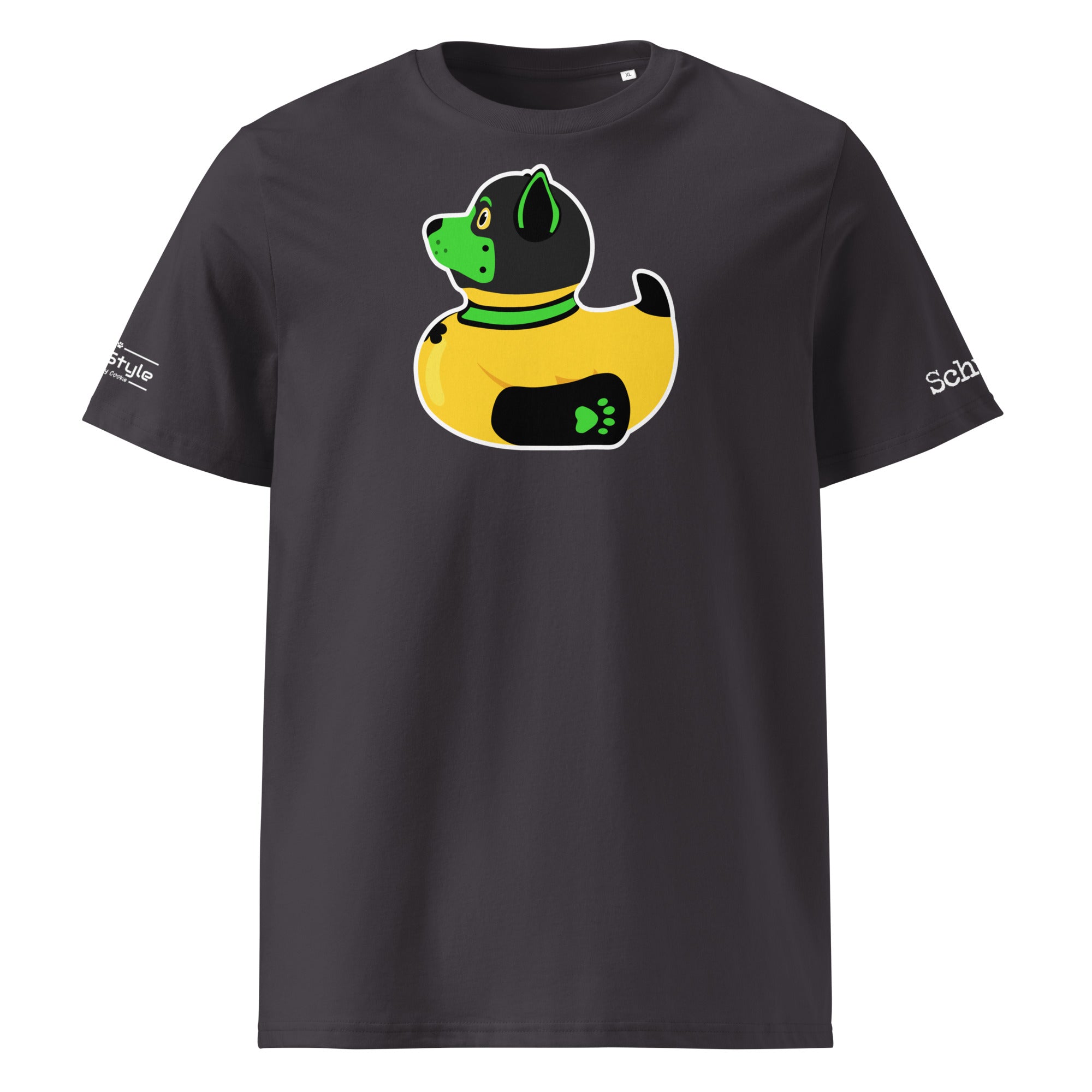 PupStyle + SchwuZ | Puppy Duck / Green | T-Shirt - PupStyle