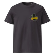 PupStyle + SchwuZ | Puppy Duck / Green | T-Shirt bestickt Anthracite PupStyle + SchwuZ