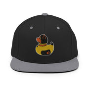 PupStyle + SchwuZ | Puppy Duck / Orange | Snapback Cap Black Silver PupStyle + SchwuZ