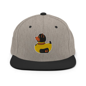 PupStyle + SchwuZ | Puppy Duck / Orange | Snapback Cap - PupStyle