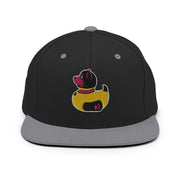 PupStyle + SchwuZ | Puppy Duck / Pink | Snapback Cap Black Silver PupStyle + SchwuZ