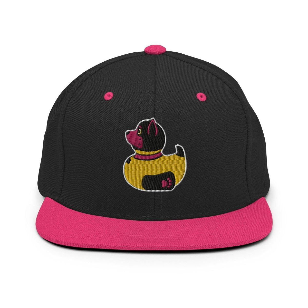 PupStyle + SchwuZ | Puppy Duck / Pink | Snapback Cap Black Neon Pink PupStyle + SchwuZ