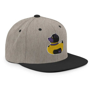 PupStyle + SchwuZ | Puppy Duck / Purple | Snapback Cap PupStyle + SchwuZ