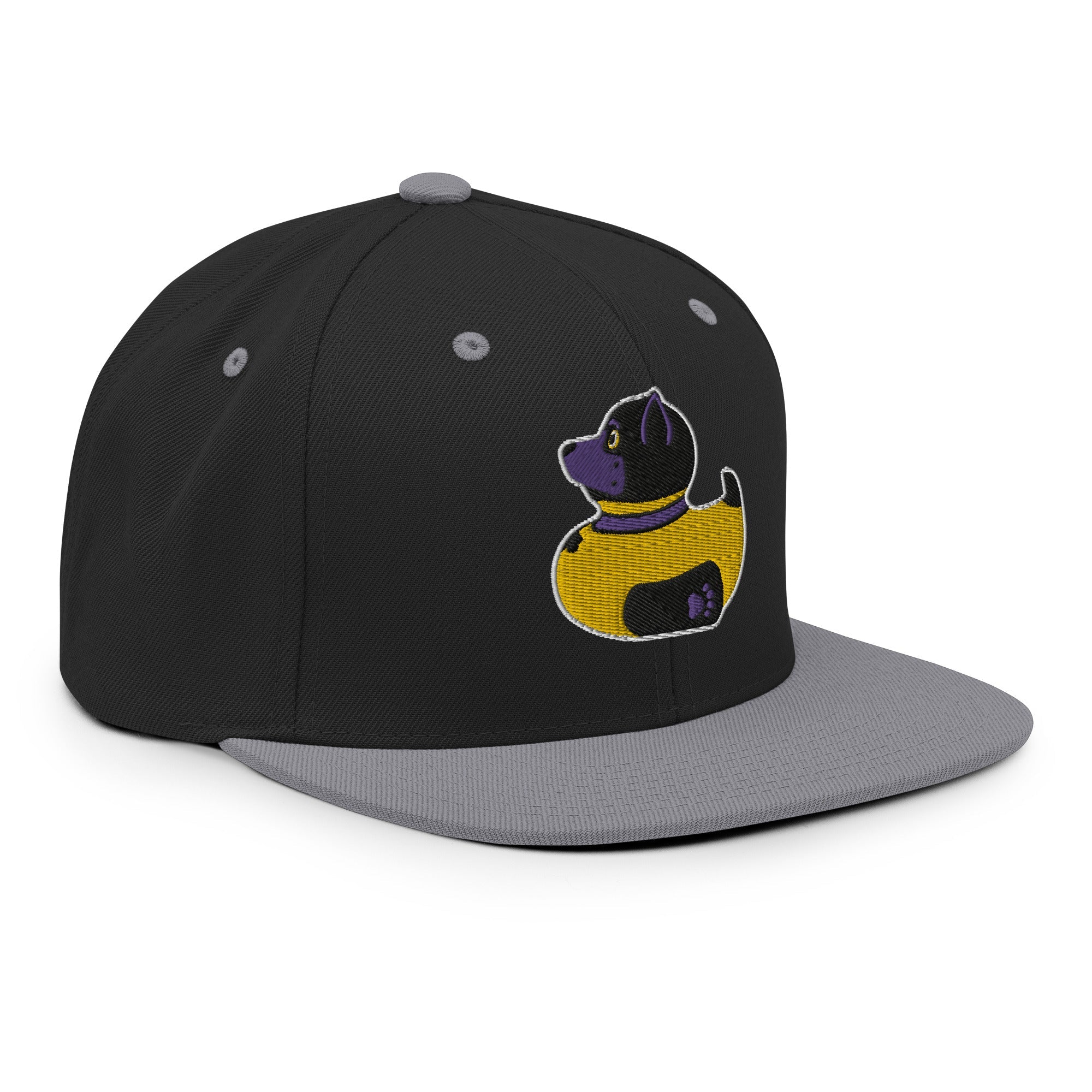 PupStyle + SchwuZ | Puppy Duck / Purple | Snapback Cap - PupStyle