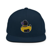 PupStyle + SchwuZ | Puppy Duck / Purple | Snapback Cap Dark Navy PupStyle + SchwuZ