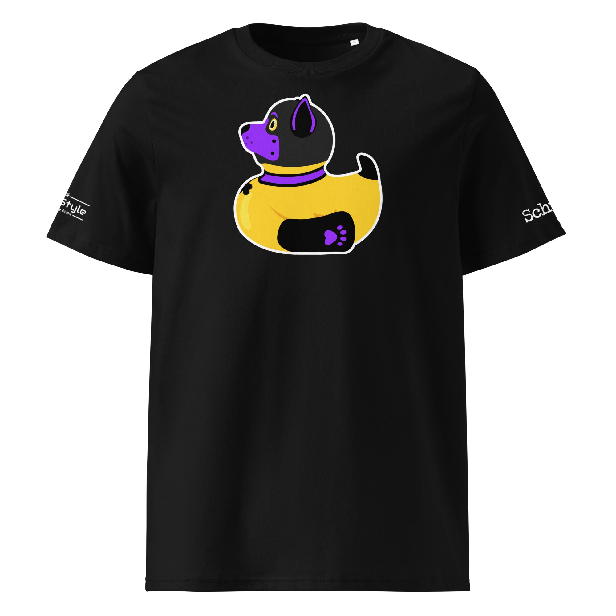 PupStyle + SchwuZ | Puppy Duck / Purple | T-Shirt - PupStyle