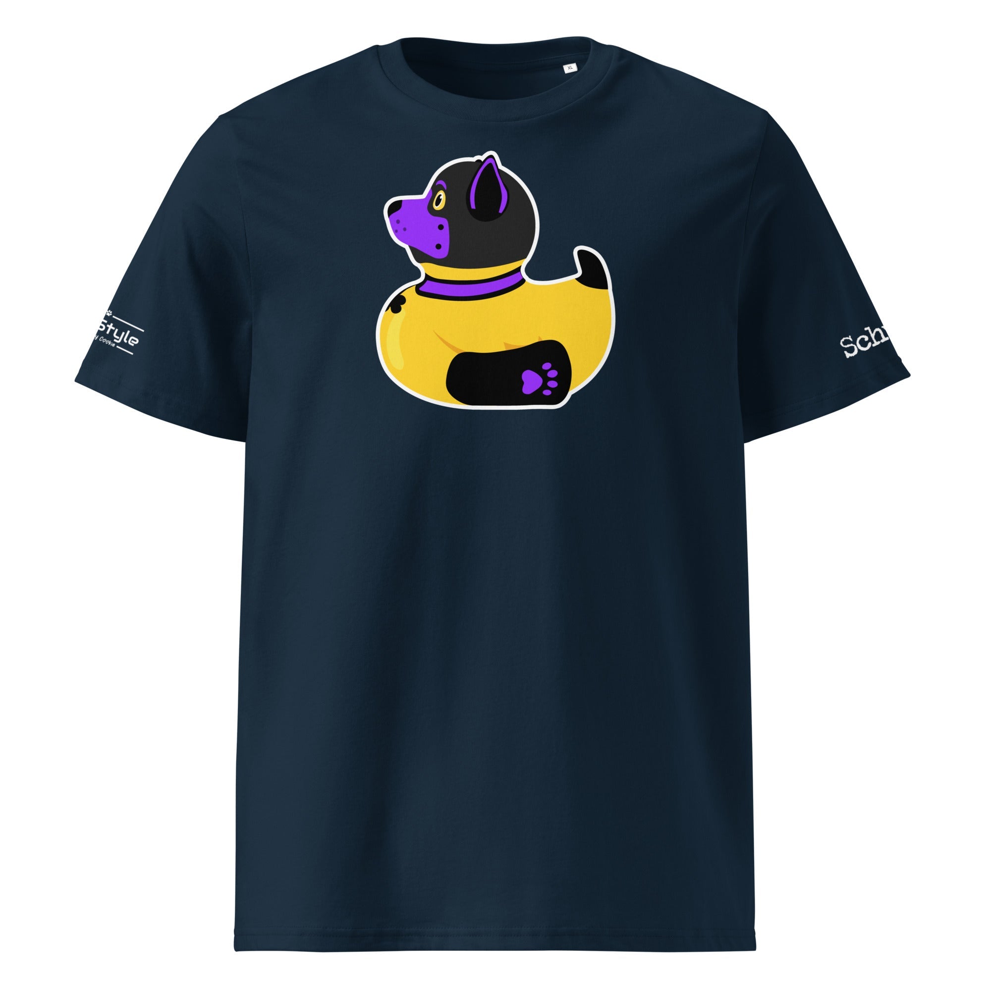 PupStyle + SchwuZ | Puppy Duck / Purple | T-Shirt - PupStyle