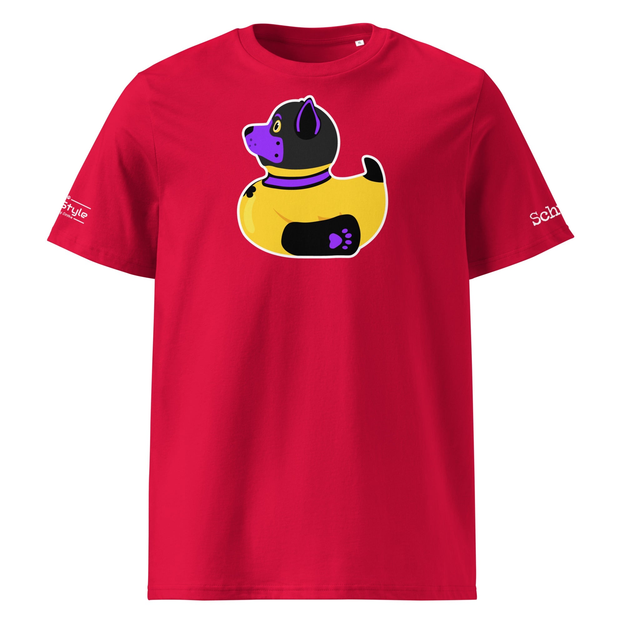 PupStyle + SchwuZ | Puppy Duck / Purple | T-Shirt - PupStyle