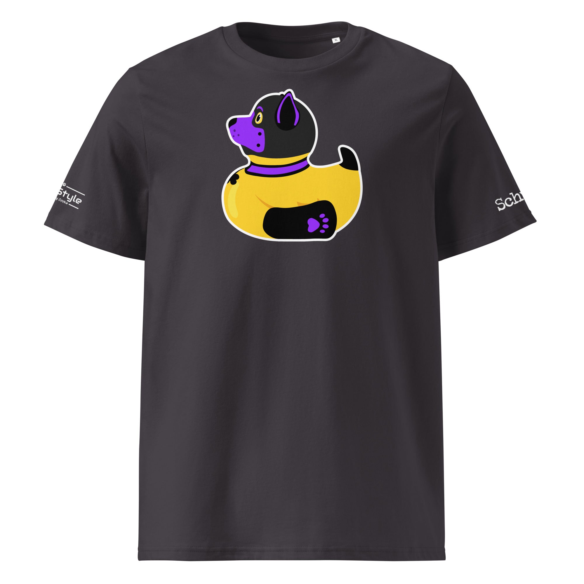 PupStyle + SchwuZ | Puppy Duck / Purple | T-Shirt - PupStyle