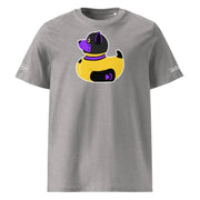 PupStyle + SchwuZ | Puppy Duck / Purple | T-Shirt Heather Grey PupStyle