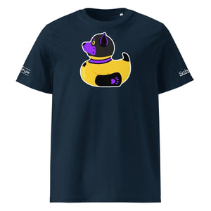 PupStyle + SchwuZ | Puppy Duck / Purple | T-Shirt French Navy PupStyle