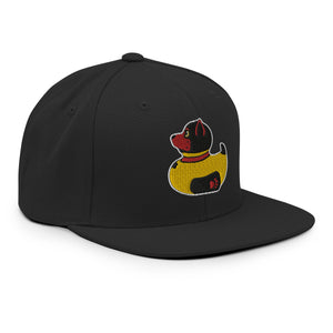 PupStyle + SchwuZ | Puppy Duck / Red | Snapback Cap - PupStyle