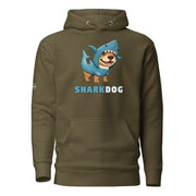 PupStyle | SharkDog | Hoodie Military Green PupStyle