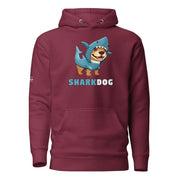PupStyle | SharkDog | Hoodie Maroon PupStyle