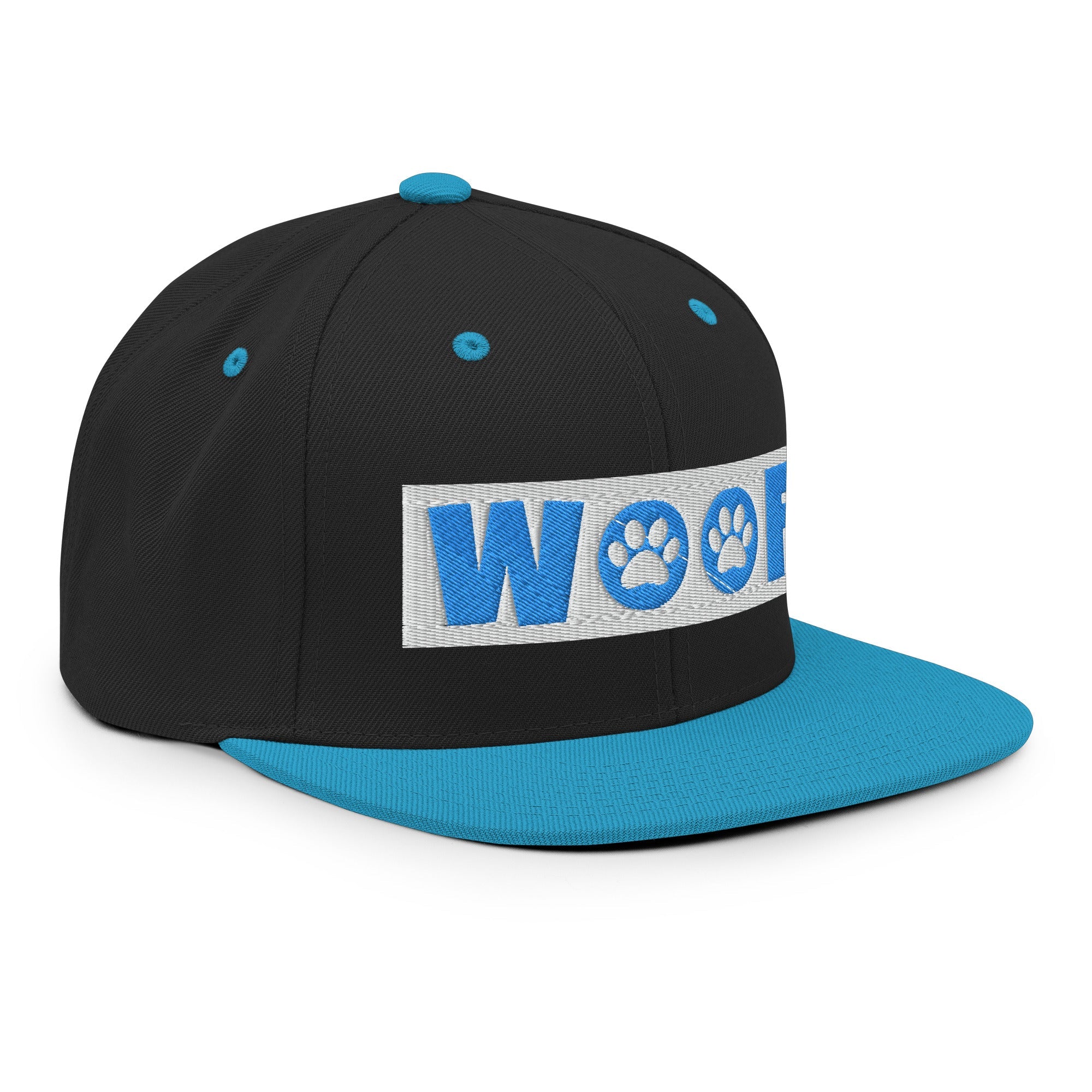 PupStyle | Woof / Blue | Snapback Cap - PupStyle