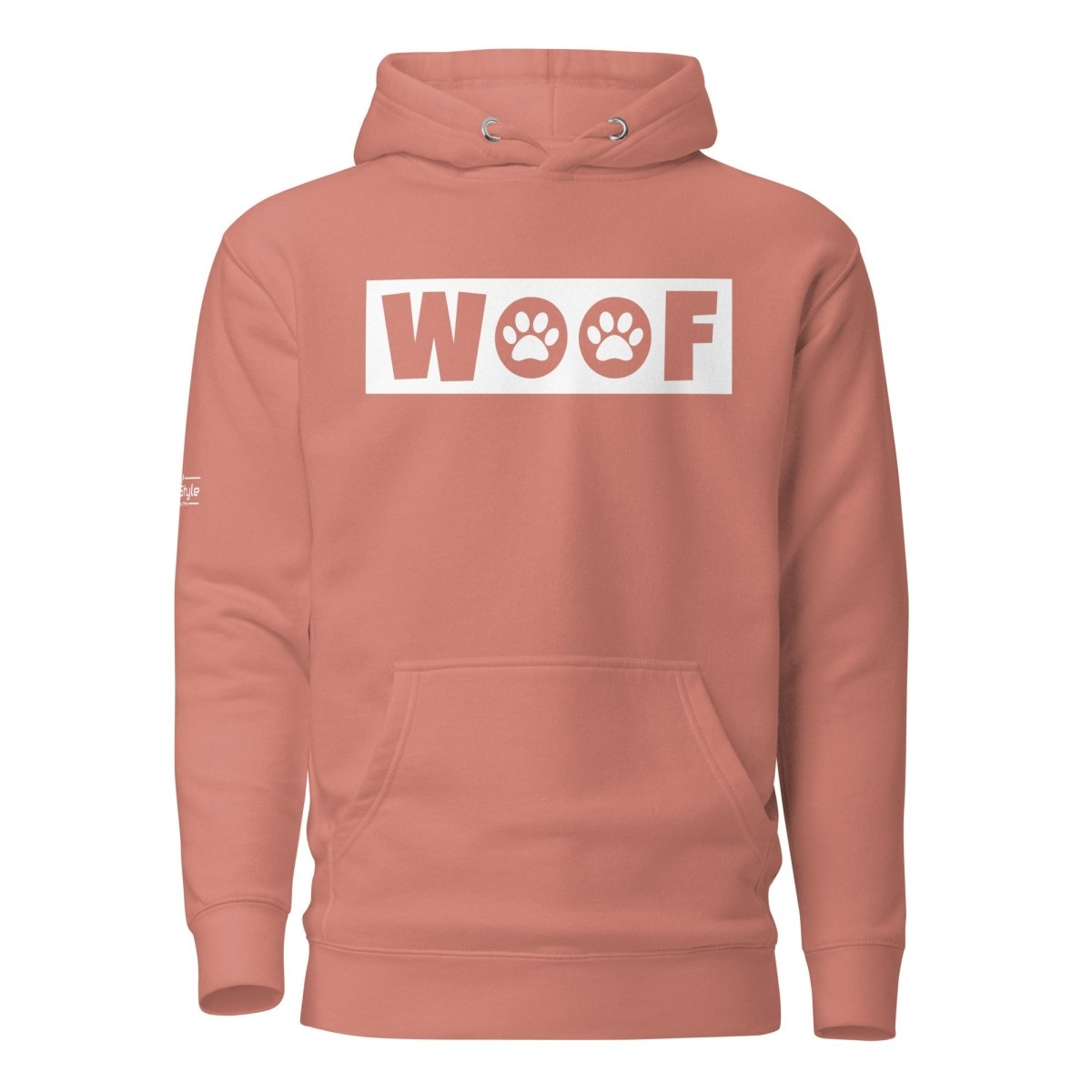 PupStyle | Woof | Hoodie Dusty Rose PupStyle