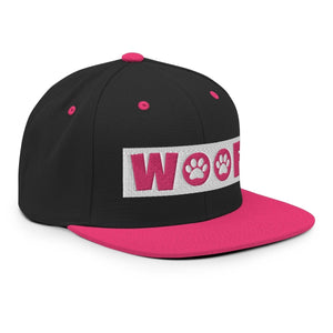 PupStyle | Woof / Pink | Snapback Cap PupStyle